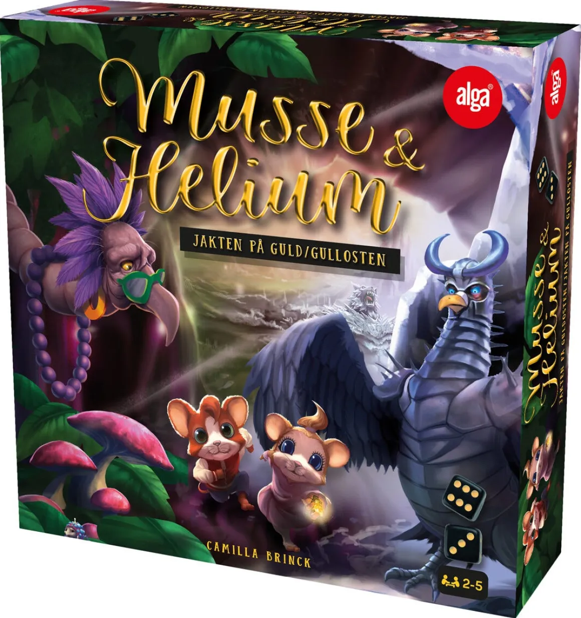 Musse & Helium Jakten på gullosten Alga, fra 5 år