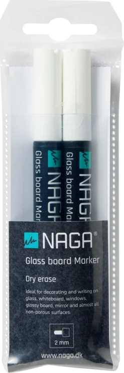 Naga krittpenn 2-pakning