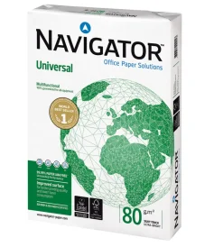 Navigator Universal skrivepapir, uten hull, 80 g/m²