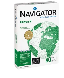 Navigator Universal skrivepapir, uten hull, 80 g/m²
