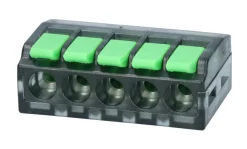 Necore toppklemme for 5 ledere, 0,2–2,5 mm2, 8-pakning