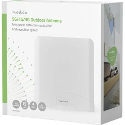 Nedis 5G-/4G-antenne for mobilt bredbånd 6 dB, ANOR5G20WT