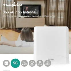 Nedis 5G-/4G-antenne for mobilt bredbånd 6 dB, ANOR5G20WT