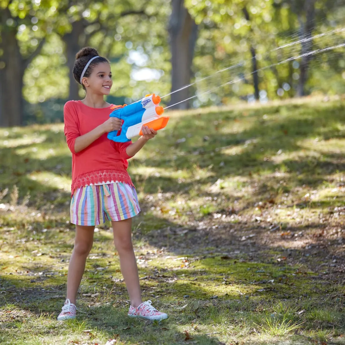 Nerf Super Soaker Twin Tide vannpistol, fra 6 år