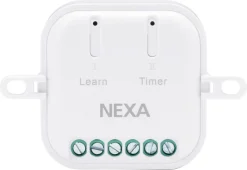 Nexa WBR-2203 innbyggingsmottaker på/av med timer