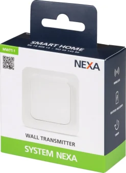 Nexa MWTT-1 veggsender med Eljo Trend dekkramme