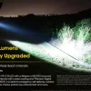 Nitecore vanntett oppladbar LED-lommelykt, 1200 lm