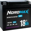 Nordmax NMZ motorsykkelbatteri AGM 12 V, 18 Ah