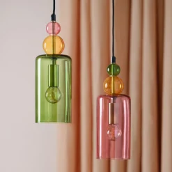 Northlight Alba taklampe, glass