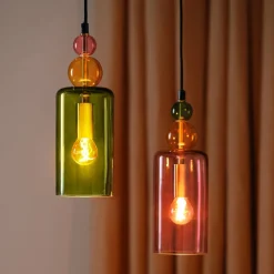 Northlight Alba taklampe, glass