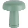 Northlight batteridrevet bordlampe liten sopp, 12 cm