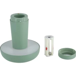 Northlight batteridrevet bordlampe liten sopp, 12 cm