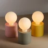 Northlight bordlampe batteridrevet med timer, 16 cm