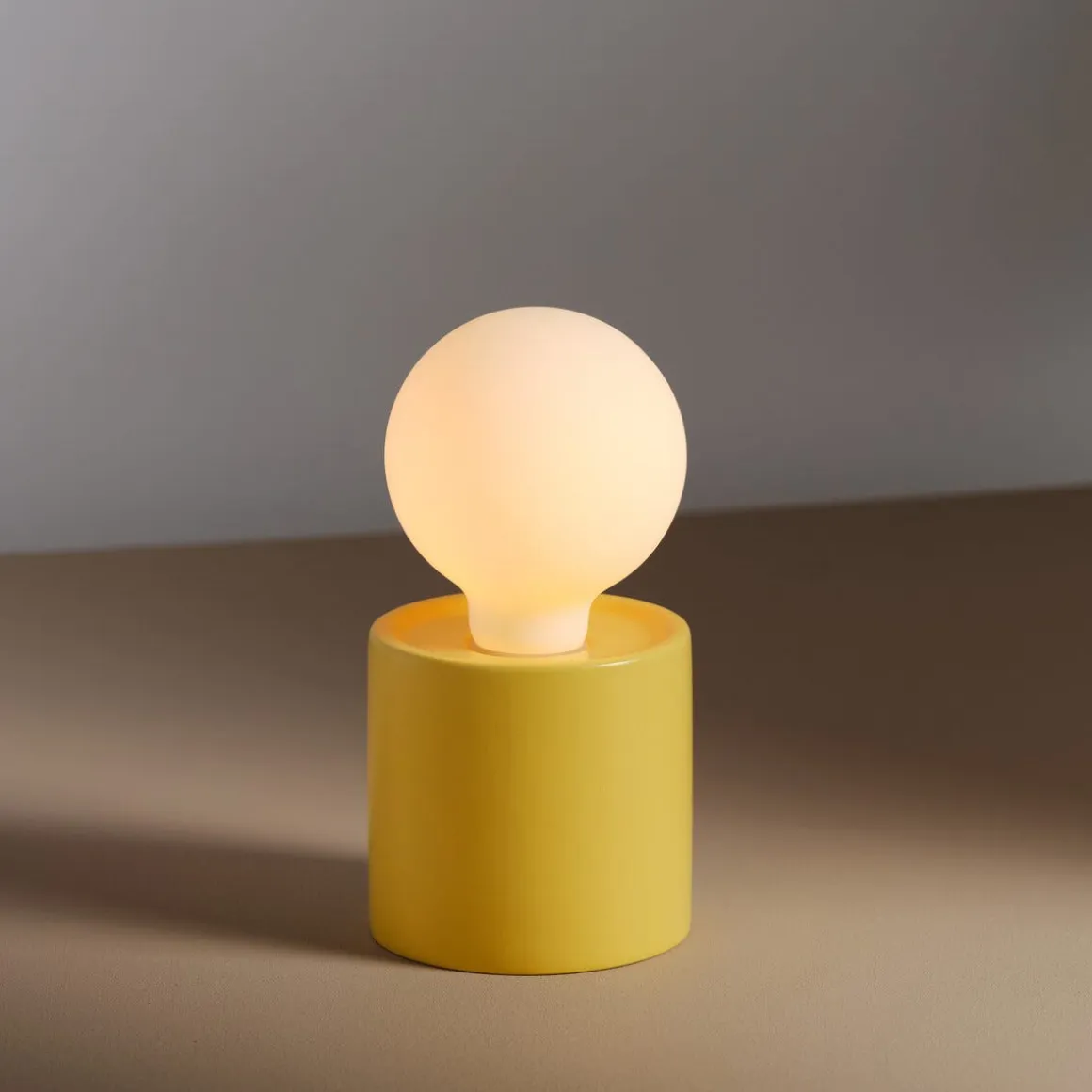 Northlight bordlampe batteridrevet med timer, 16 cm