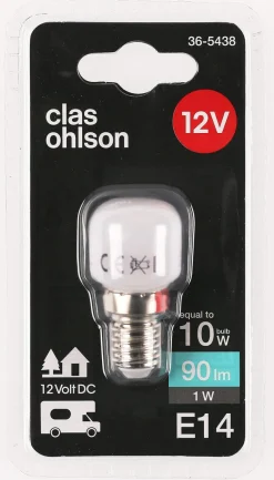 Northlight lavvoltspære E14