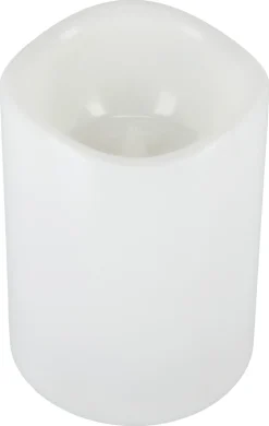 Northlight LED-kubbelys med timer, utendørs, hvitt