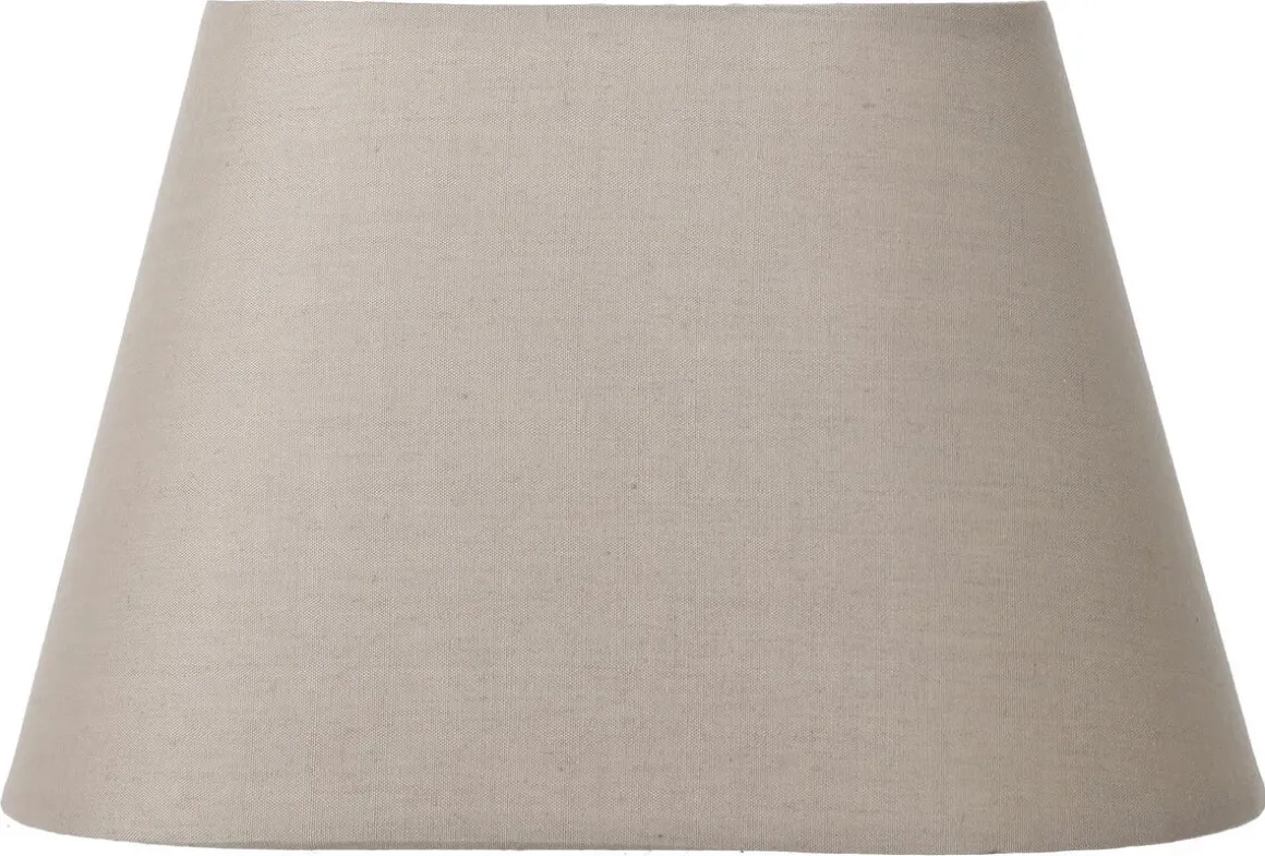Northlight liten, oval lampeskjerm i stoff, 22 x 15 cm