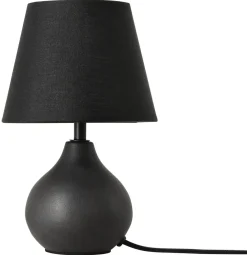 Northlight Meja bordlampe svart keramikk, 23 cm