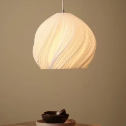 Northlight Mila taklampe 3D-design, hvit