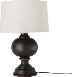 Northlight Otilia bordlampe i tre, 45 cm