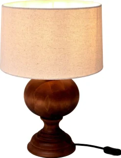 Northlight Otilia bordlampe i tre, 45 cm