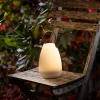 Northlight solcellelykt med hank, RGB og hvitt lys