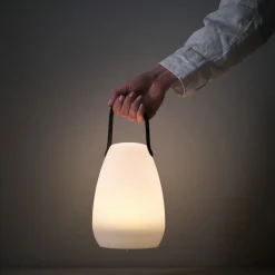 Northlight solcellelykt med hank, RGB og hvitt lys