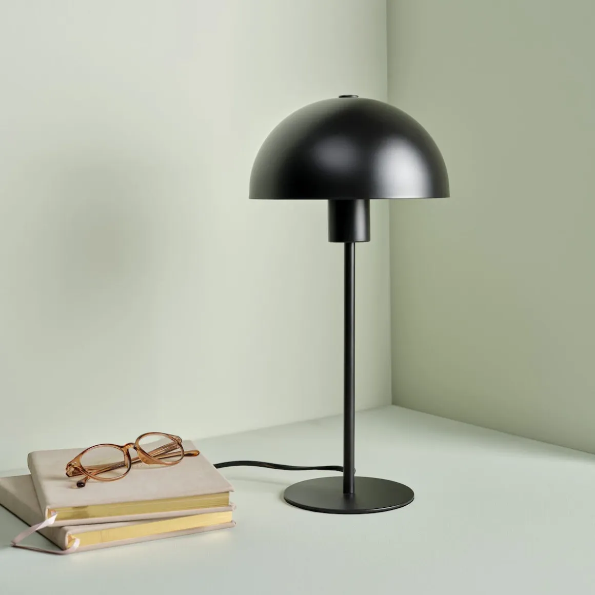 Northlight Ville bordlampe, 40 cm, svart