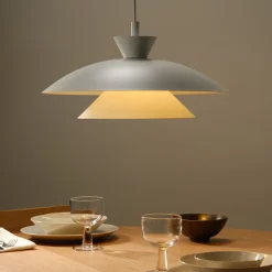 Northlight Alva taklampe i metall, hvit