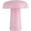 Northlight batteridrevet bordlampe liten sopp, 12 cm