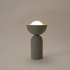 Northlight Birk liten bordlampe metall, 27,5 cm
