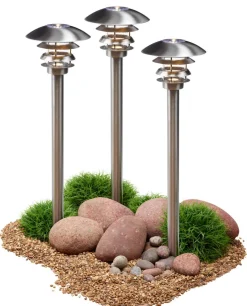 Northlight LED hagebelysning 3-pack