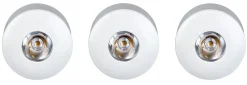 Northlight LED minidownlight, 3-pack