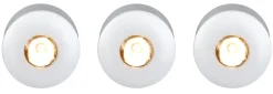 Northlight LED minidownlight, 3-pack