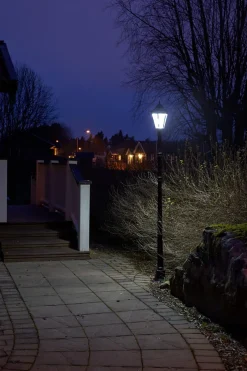 Northlight lyktestolpe solcelle bevegelsessensor