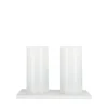 Northlight oppladbare LED-kubbelys, startsett