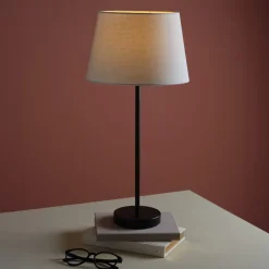 Northlight oppladbar lampefot, 46,5 cm, svart