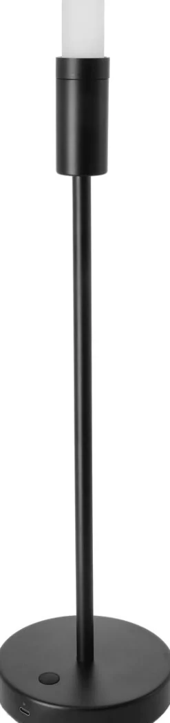 Northlight oppladbar lampefot, 46,5 cm, svart