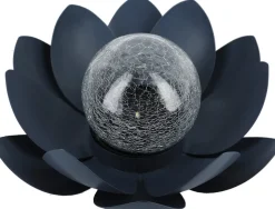 Northlight solcellebelysning Lotus, metall