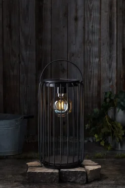 Northlight solcellelykt kurvlykt liten sylinder