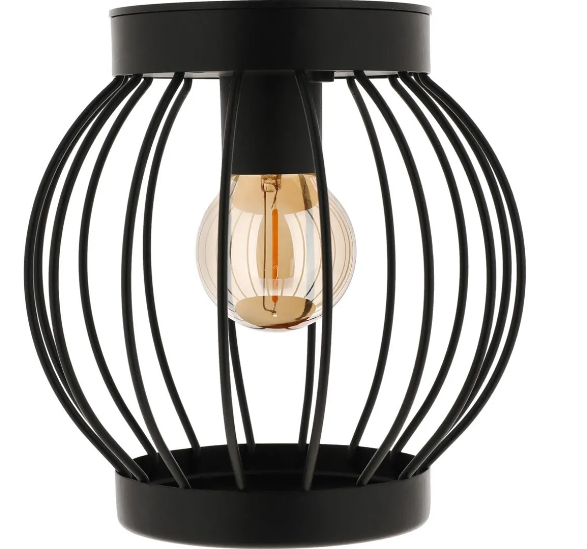 Northlight solcellelykt kurvlykt rund, 15,5 cm