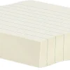 Notisblokk med linjerte ark, 101 x 101 mm