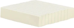 Notisblokk med linjerte ark, 101 x 101 mm