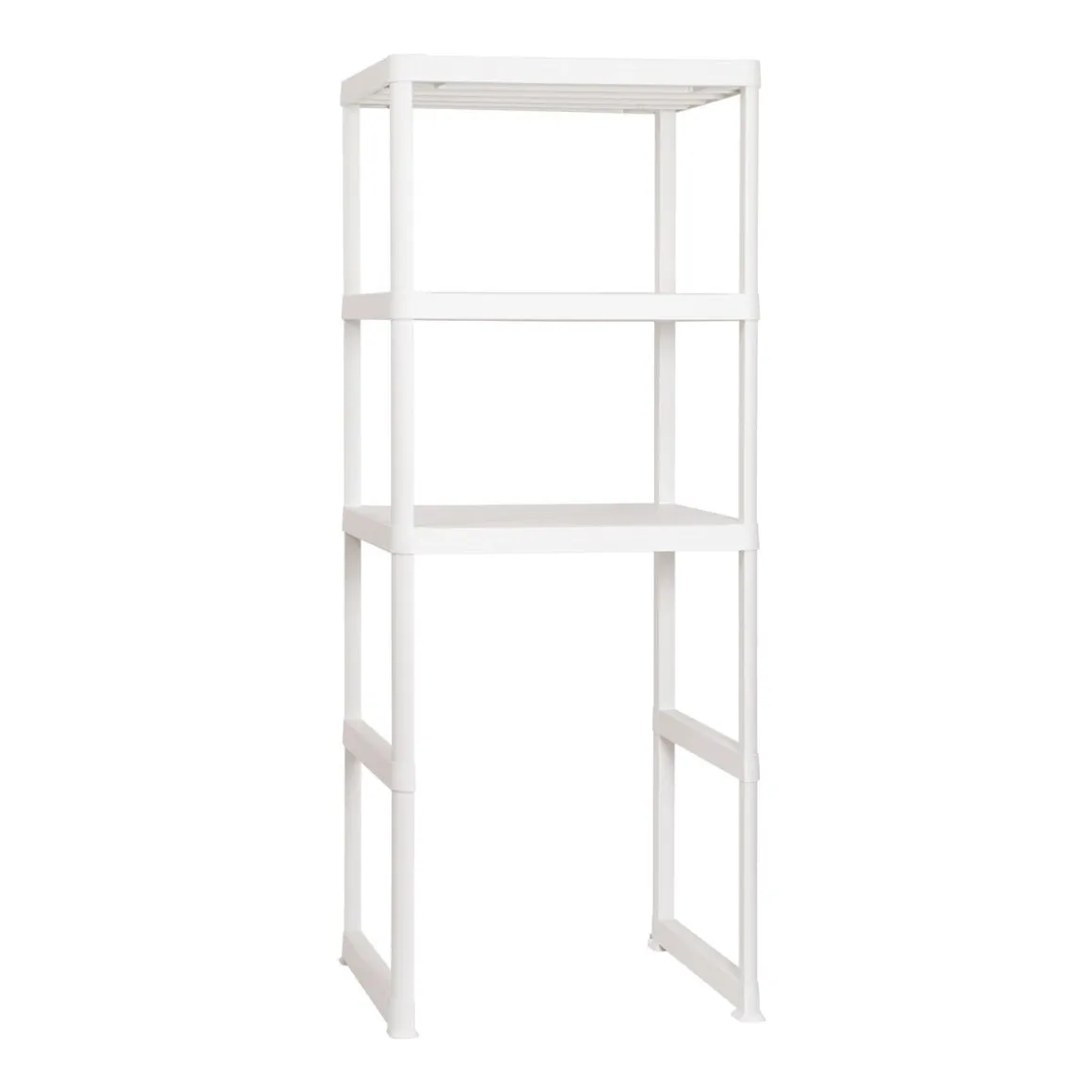 Oppbevaringshylle til over vaskemaskin, 75 x 57,5 x 187 cm