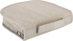 Oppbevaringsveske til bestikk og tallerkener, beige