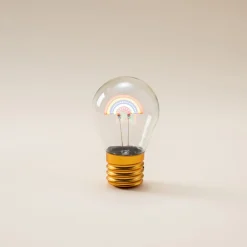 Oppladbar bordlampe med lysende motiv, Northlight, 11 cm