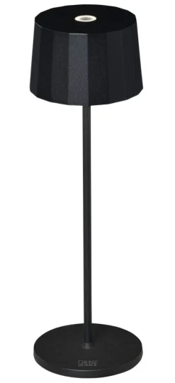 Oppladbar bordlampe Positano USB Konstsmide, utendørs