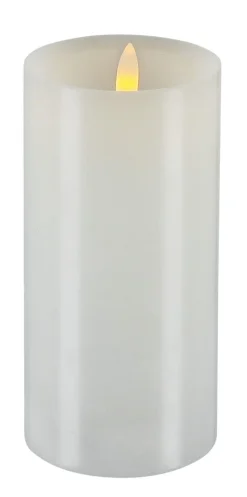 Oppladbare LED-kubbelys, 7,5 x 15 cm, 1-pakning