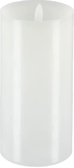 Oppladbare LED-kubbelys, 7,5 x 15 cm, 1-pakning