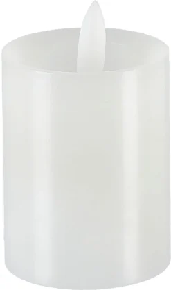 Oppladbare LED-kubbelys, 5 x 6,5 cm, 2-pakning